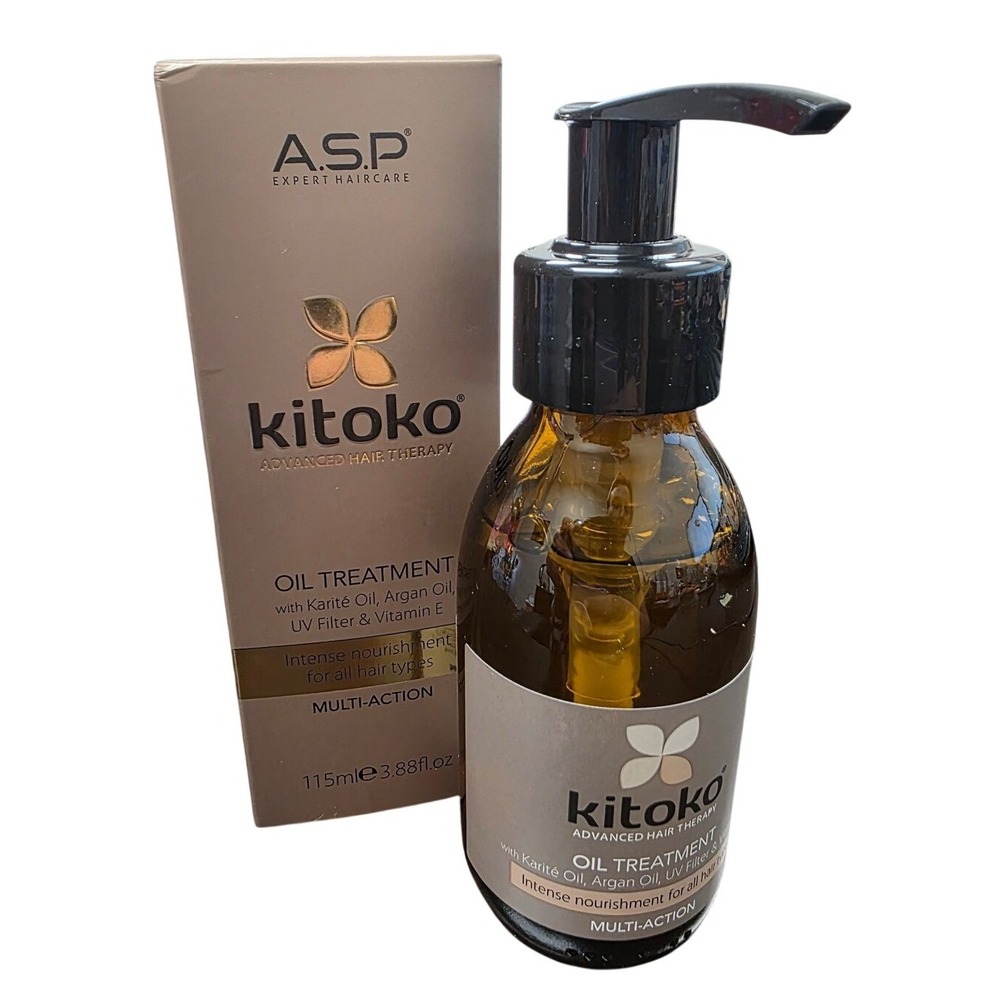 ASP Kitoko Advanced Hair Therapy Oil Treatment 115ml 3.88oz MultiAction Vegan T4
